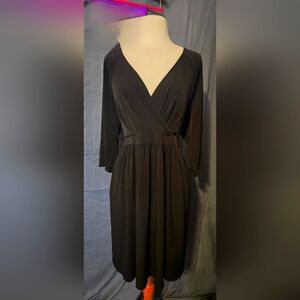 Faux wrap dress